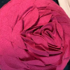 Felt Flower Pillow